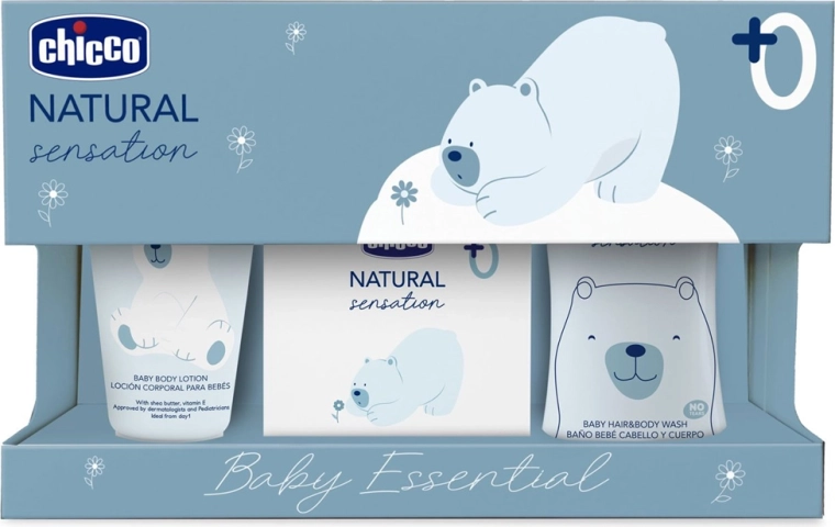 Chicco gavesæt Natural Sensation Baby Essential 0m+