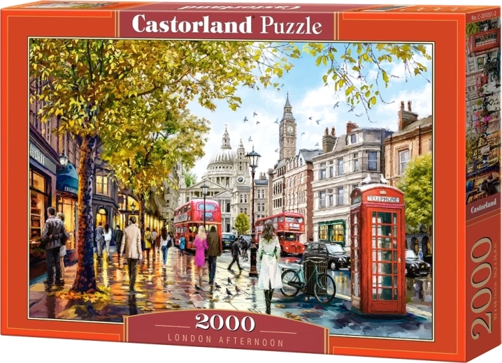 Castorland puslespil En eftermiddag i London, 2000 brikker