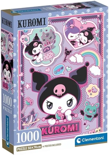 Puslespil CLEMENTONI Kuromi 1000 brikker