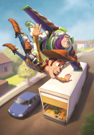 Puslespil CLEMENTONI Toy Story – 1000 brikker