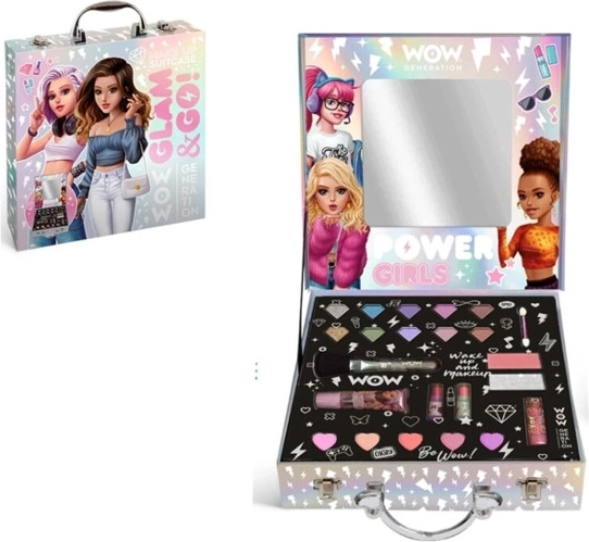 WoW kosmetikkuffert til makeup (23 dele)