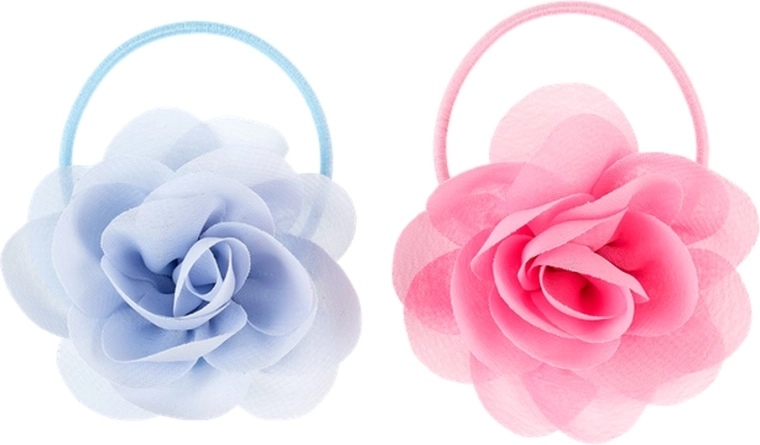 Souza! hårelastikker Xia med blomster – 2 stk.