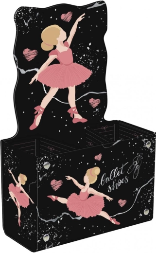 Stativ til skriveredskaber ballettdanserinde