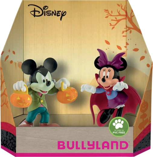 Bullyland Disney Mickey og Minnie – halloween-gavesæt med figurer