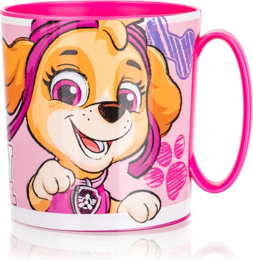 Børneplastikkrus Paw Patrol Skye 350 ml lyserød