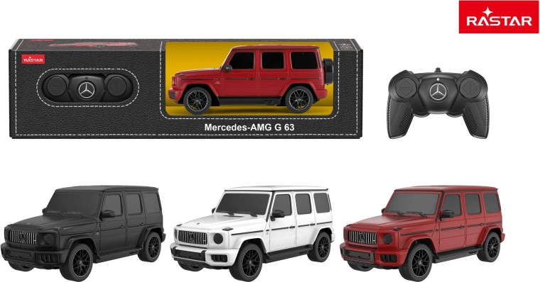 Rastar RC-bil Mercedes AMG G63 1:24 rød - 1 stk.