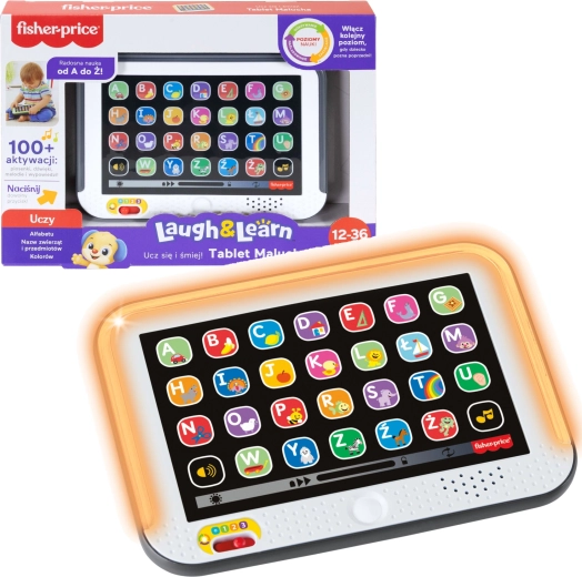 Interaktiv læringstablet til de mindste fra Fisher-Price med mere end 100 lyde (polsk)