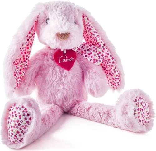 Plysbamse lyserød kanin Stella 38 cm