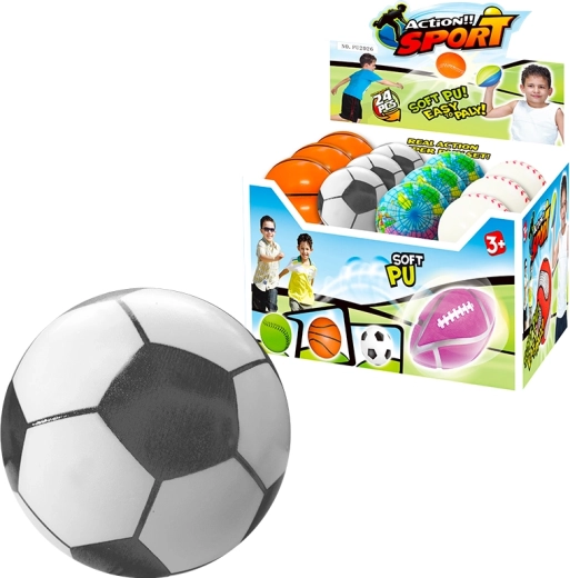 Bold Sport 7 cm – blød skumbold til børn