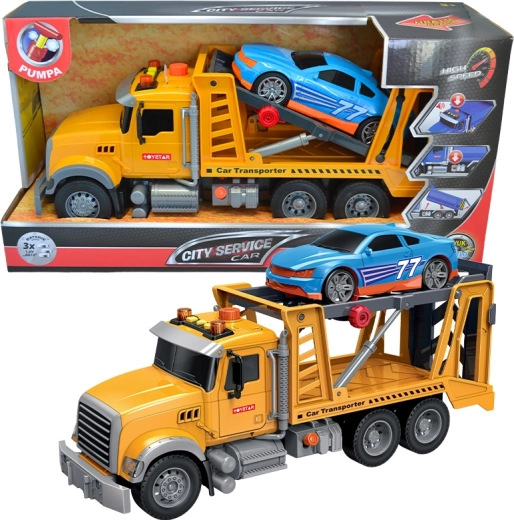 City Service Car – autotransporter 1:12 med lys og lyde