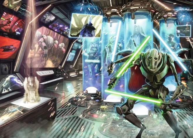 Puslespil RAVENSBURGER Star Wars – skurke: General Grievous, 1000 brikker