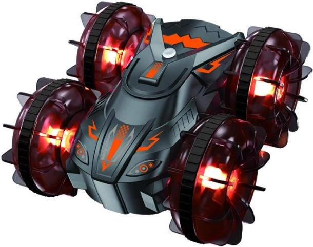 Drivero RC amfibisk offroad – orange fjernstyret bil til vand og terræn