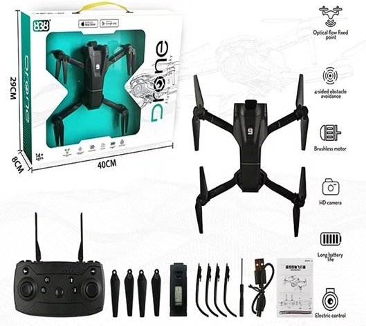 Fjernstyret drone med HD-kamera H40