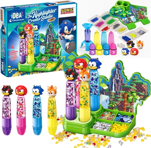 Kreativsæt til fremstilling af overstregningstusser med Sonic