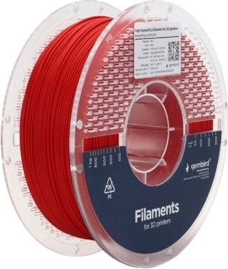 PLA-filament High Speed 1,75 mm, 1 kg, rød