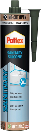 Pattex sanitærsilikone transparent 280 ml