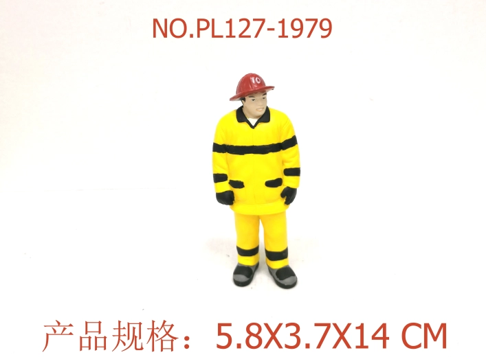 Brandmandsfigur 14 cm