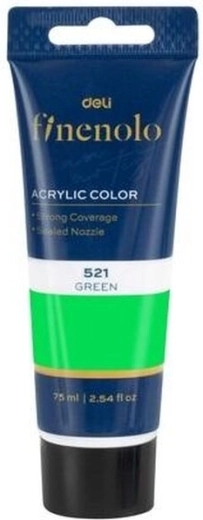 Akrylmaling lysegrøn 75 ml