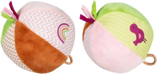 Goki plysbold med rangle