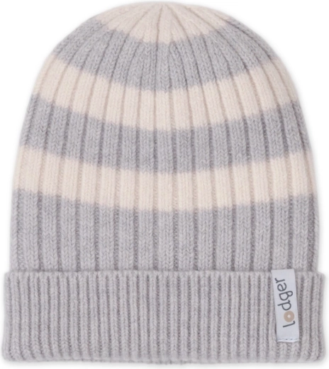 Lodger strikket merinohue stripe storm (6–12 måneder)