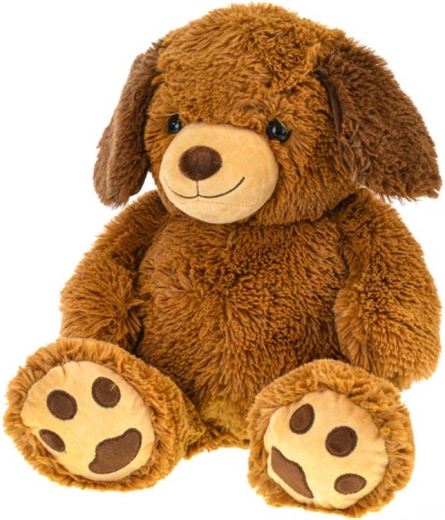 Plys siddende hund 60 cm - 1 stk.