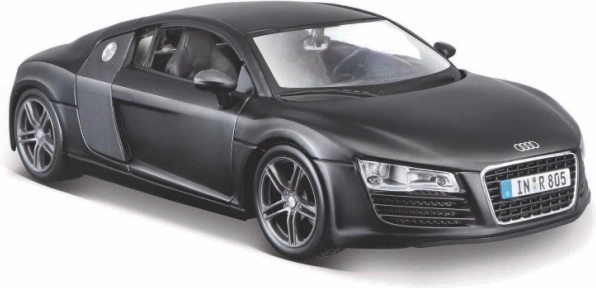 Modelbil AUDI R8 1:24 sort