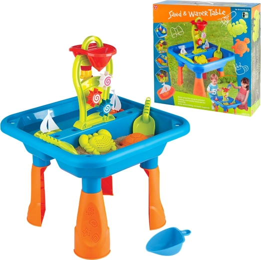 PlayGo vand- og sandbord – sæt med 20 dele