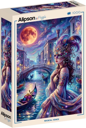 Alipson Puzzle Magiske Venedig 1000 brikker