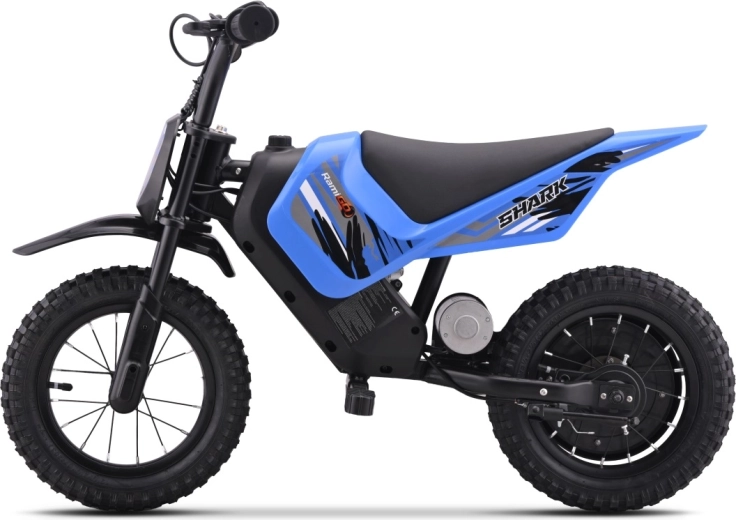 Elektrisk børnemotorcykel Shark – blå