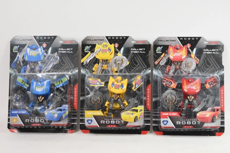 Transformer-robotfigur (3 varianter)