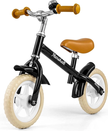 Milly Mally Marshall løbecykel til børn, sort