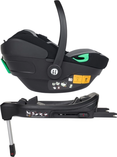 Petite&Mars autostol Core Pro i-Size Black Grey 40–87 cm med ISOFIX-base