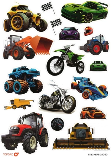 Moto-klistermærker Topgal Stickers
