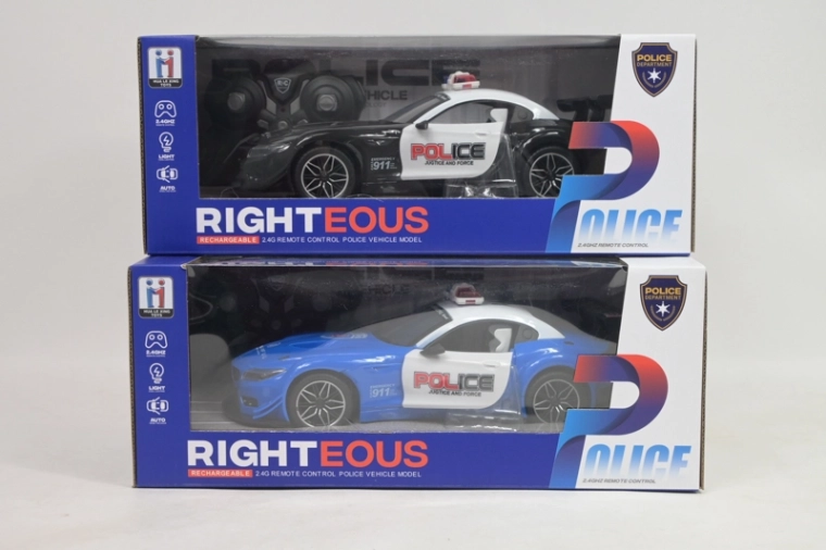 Fjernstyret politibil RC MK772A