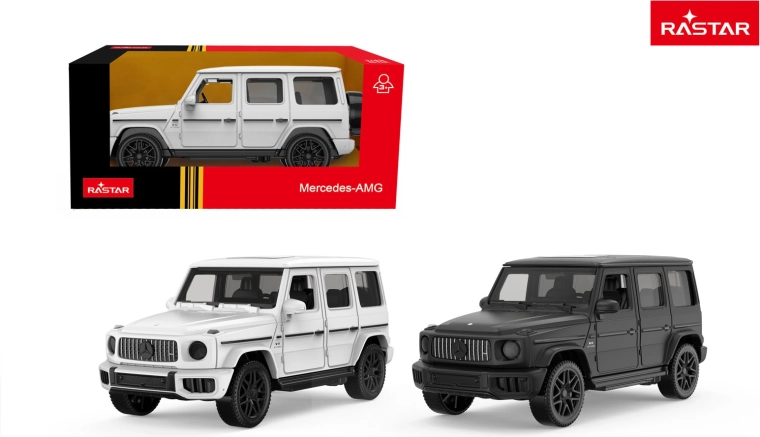Rastar metalbil Mercedes AMG G63 1:43 sort