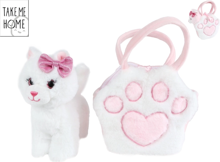 Take Me Home plyskat med taske 20 cm