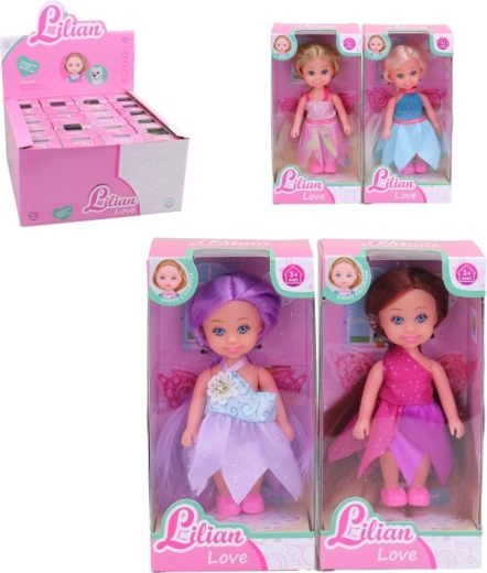 Dukke med vinger 14 cm