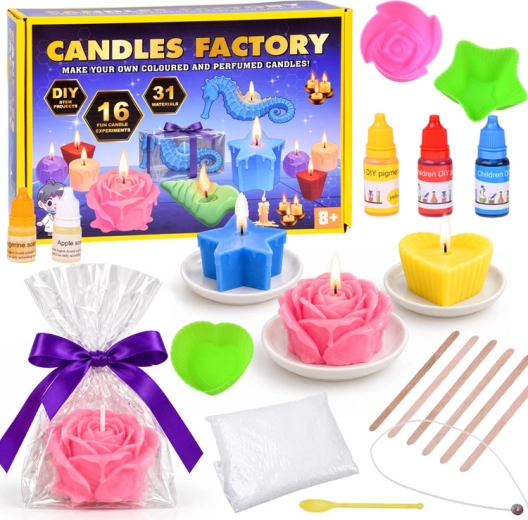 Kreativsæt til fremstilling af duftlys Candles Factory