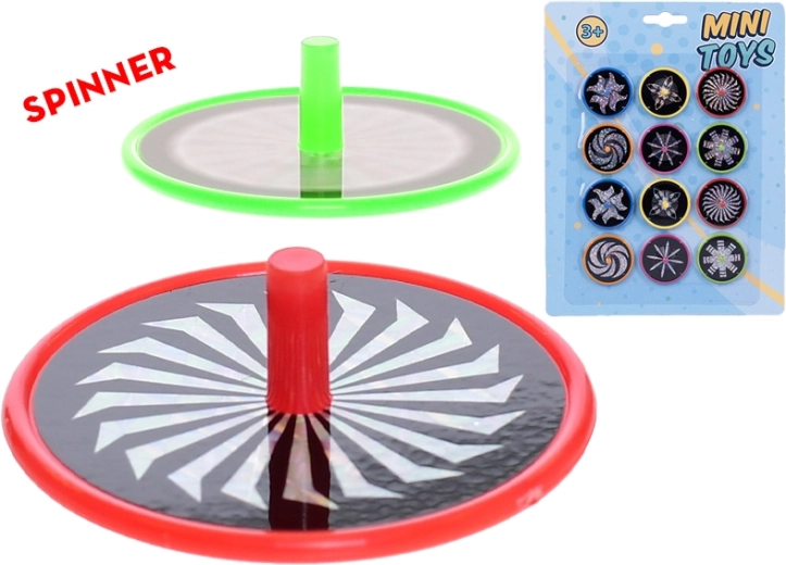 Spinner 4 cm – sæt 12 stk. til børn fra 3 år