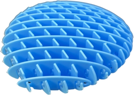 Antistress fidget-legetøj blå 10 cm