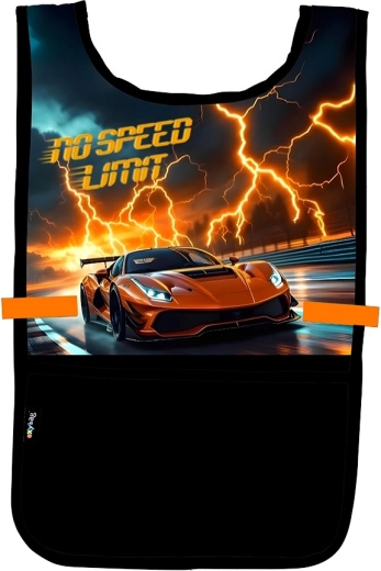 Poncho-forklæde til billedkunst – børnebeskyttelsesforklæde