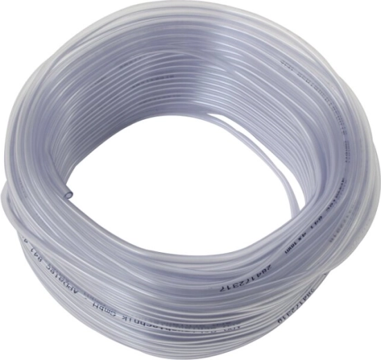 Transparent brændstofslange 4 × 6 mm 50 m Jamara