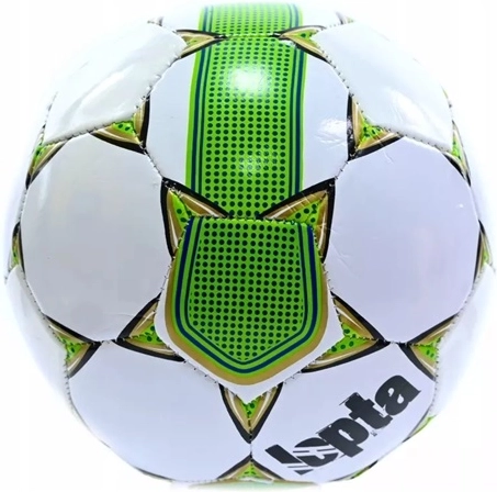 Fodbold størrelse 5 hvid-grøn 260–280 g