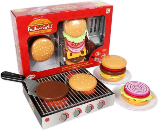 MalBlo magnetisk burgersæt
