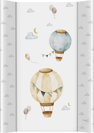 Ceba Baby blød puslepude Basic Balloons 50 × 70 cm