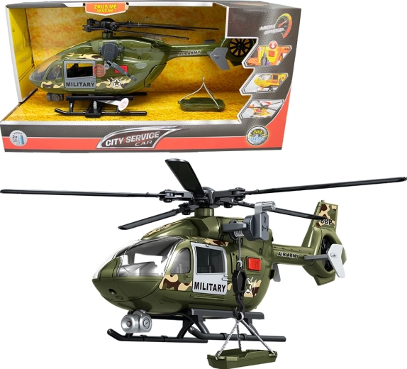 Militær helikopter 1:12 SPARKYS