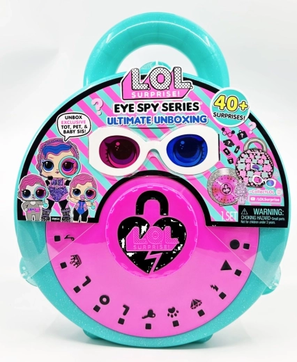 L.O.L. Surprise! Eye Spy Series ultimativt udpakningskuffert med mere end 40 overraskelser