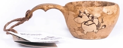 Kupilka børnebæger Moomintroll 120 ml, brun