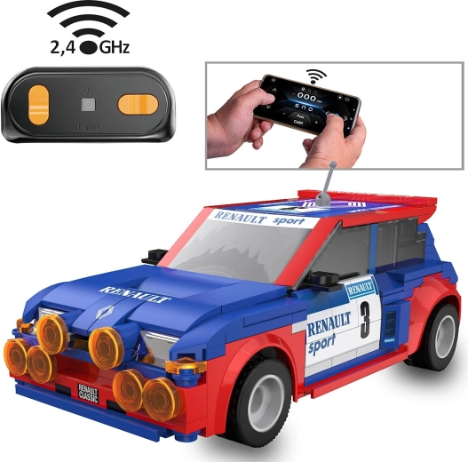 CaDA Renault 5 Maxi Turbo byggesæt med fjernbetjening 1:20