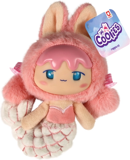 Plysdukke havfrue COOLIES 15 cm